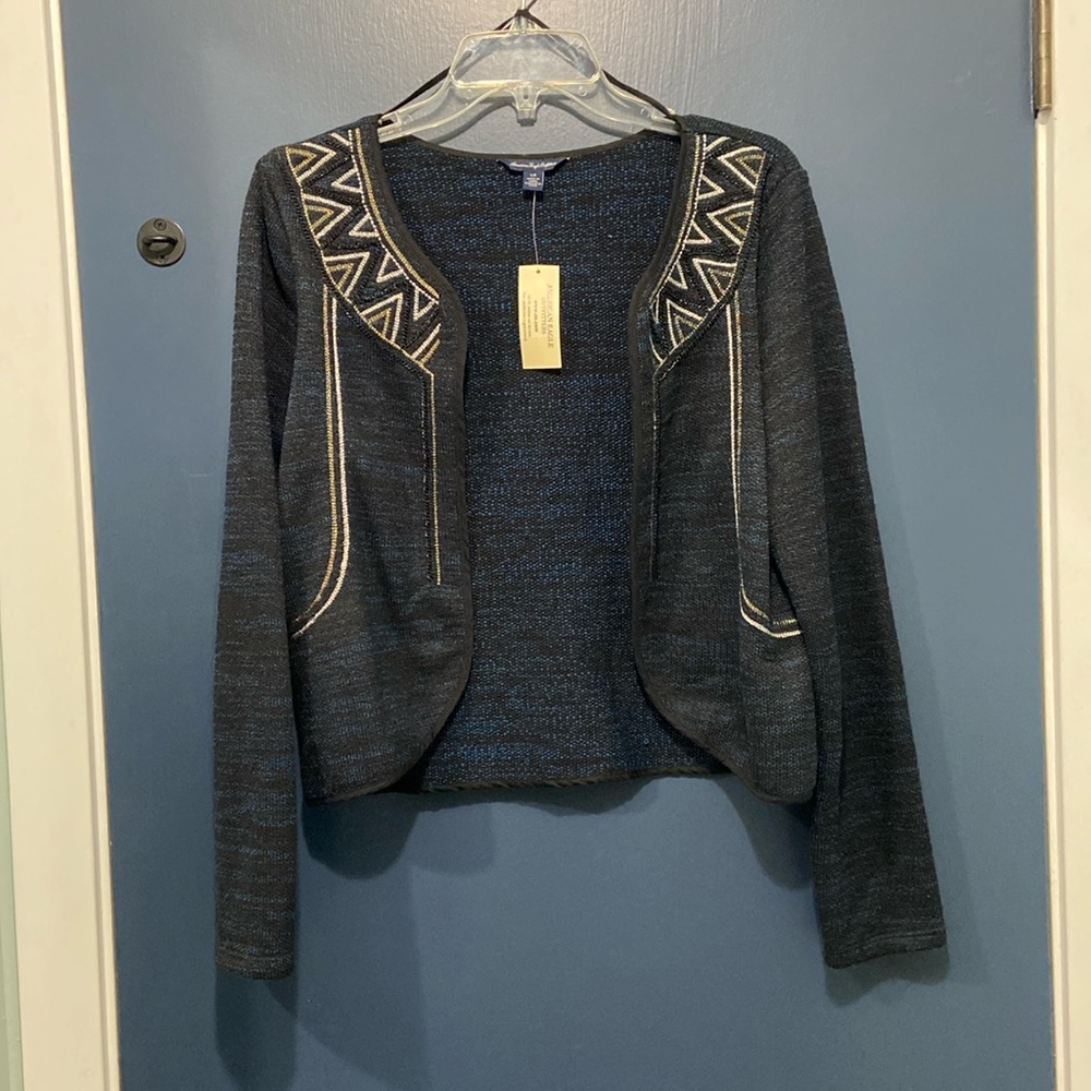 NWT American Eagle Beaded Cardigan